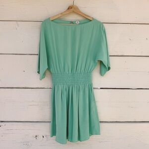 Wilfred Aritzia Pure Silk Romper with Pockets